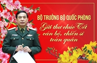 General Phan Van Giang extends Lunar New Year greetings to entire military